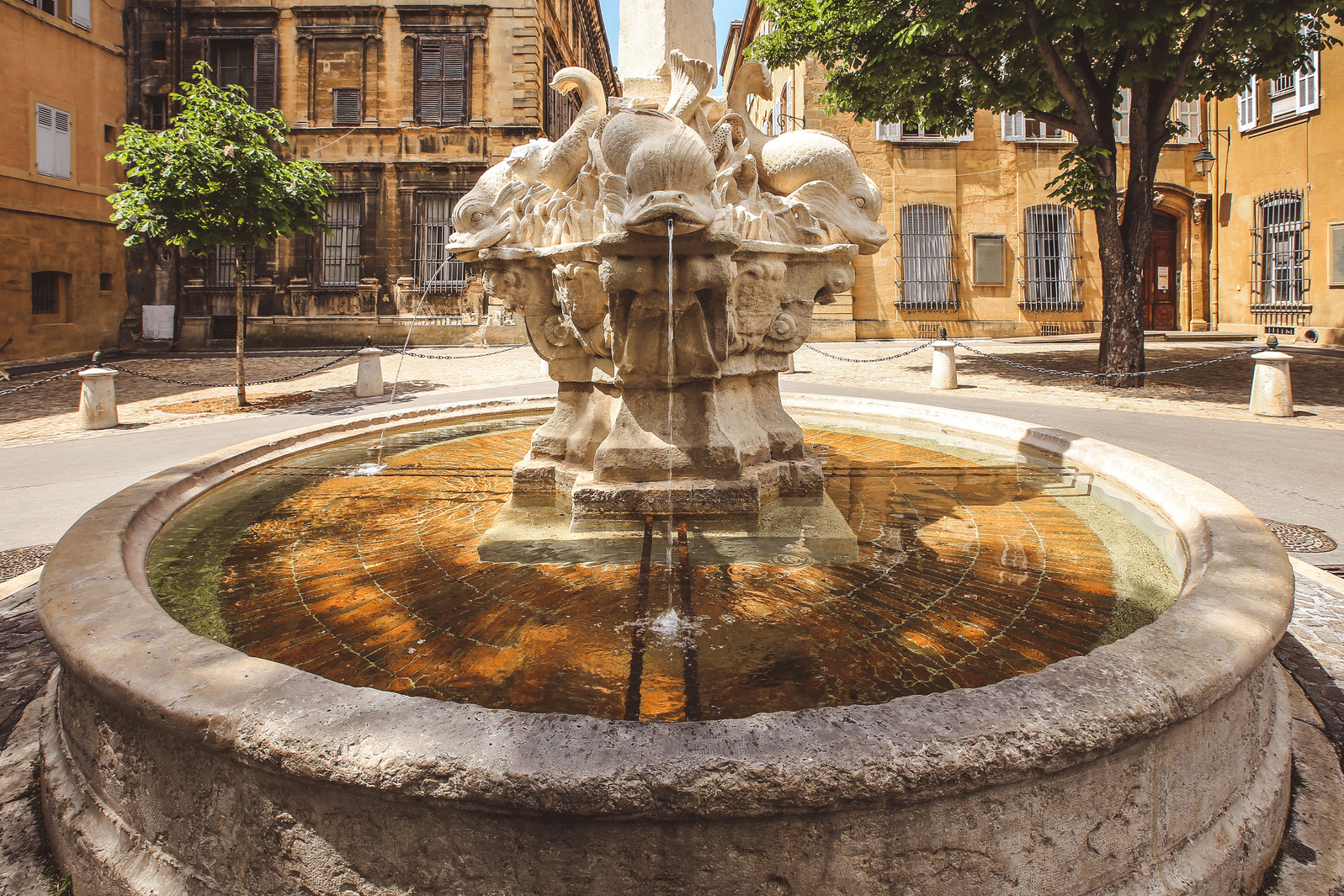 Fountain of the Four Dauphins, Aix-en-provence